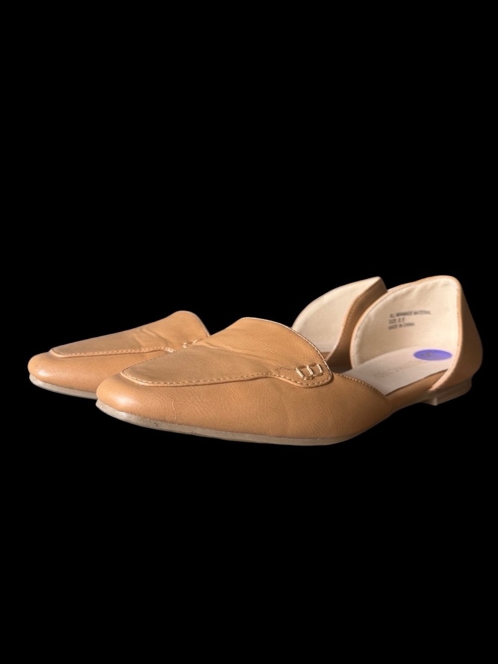 RESTRICED 8 1/2 d’Orsay ballet flats Tan excellent condition. Very versatile